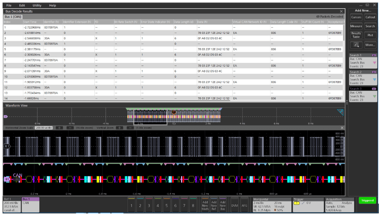 Debug CAN LIN FlexRay Auto Bus With Oscilloscope Tektronix