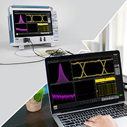 Remote teaching is made easier with the ability to view your oscilloscope waveforms on any internet connected device