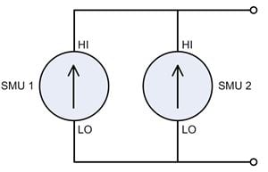 source current with parallel 2651As