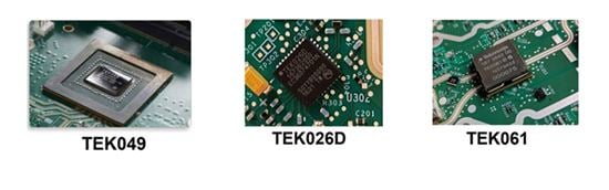 Custom ASICS used in 5 and 6 Series MSOs include 12-bit ADCs, digital downconverters, and low-noise pre-amps.