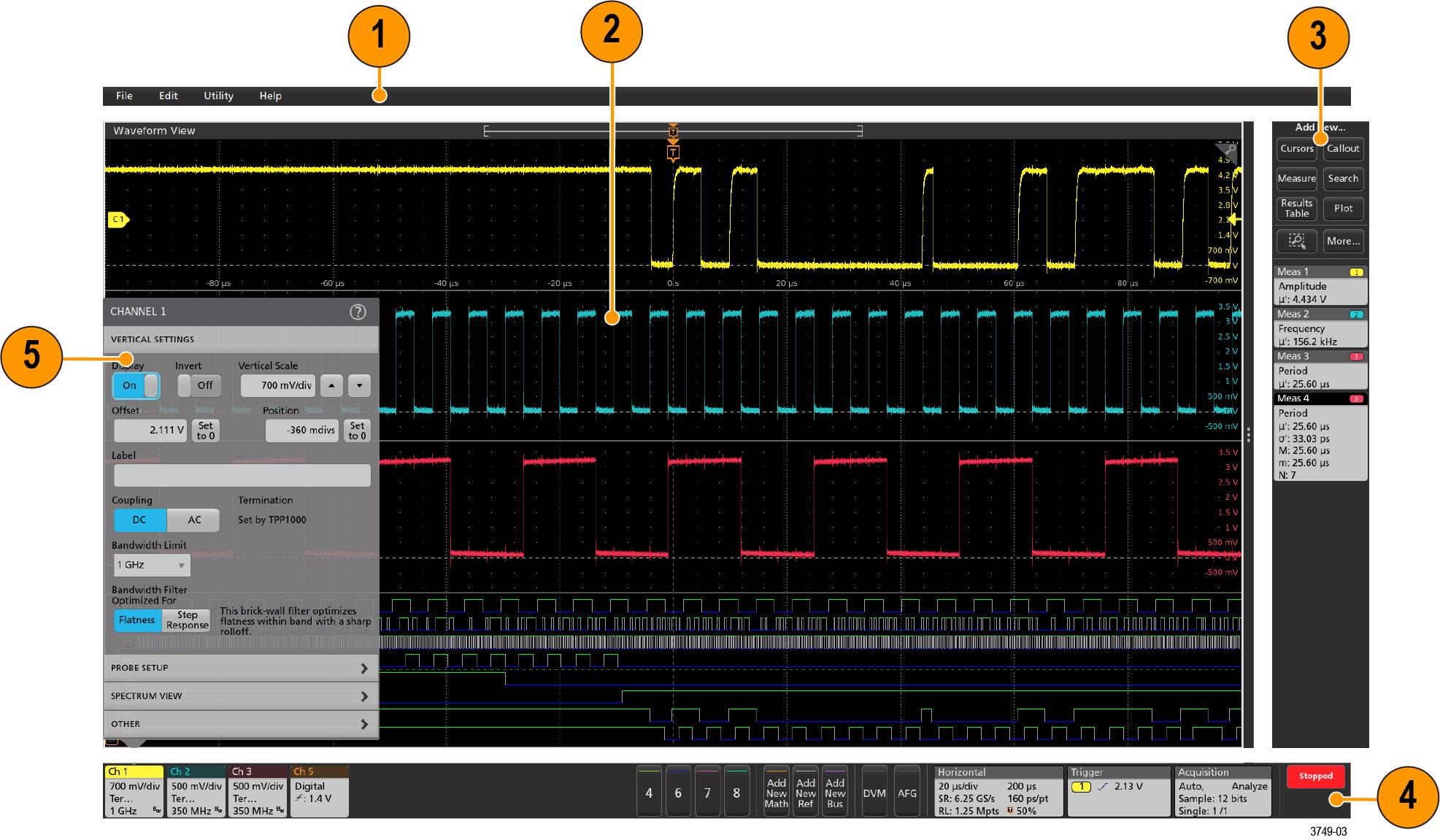 5 Series B Mixed Signal Oscilloscopes Quick Start | Tektronix