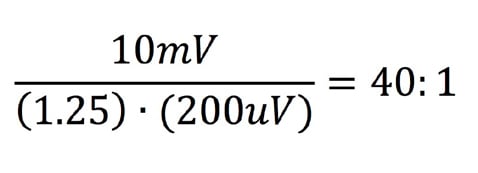 low attenuation probe SNR