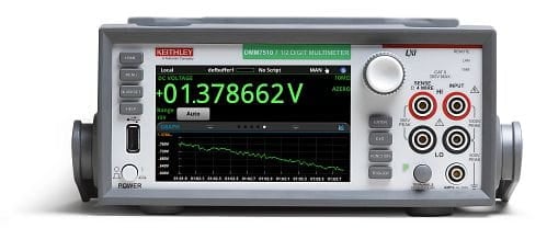 Front view of Keithley DMM7510