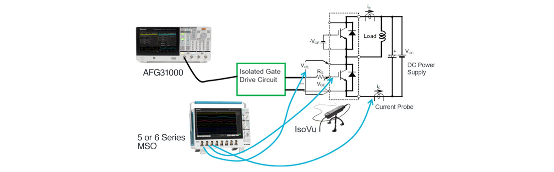 Wide Bandgap Double Pulse Reference Solution | Tektronix