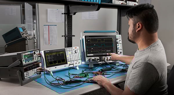 Keithley and Tektronix suite of semiconductor testing tools