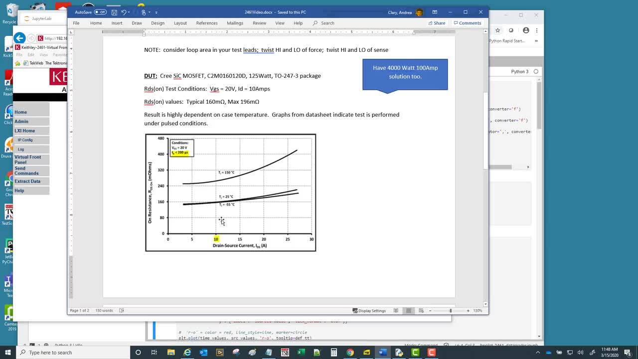 What is the drain-source on-resistance of a MOSFET | Tektronix