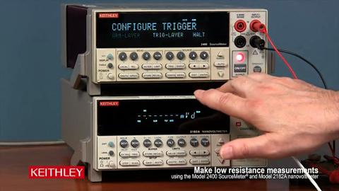 Make Low Resistance Measurements Using The Model 2400 SourceMeter ...