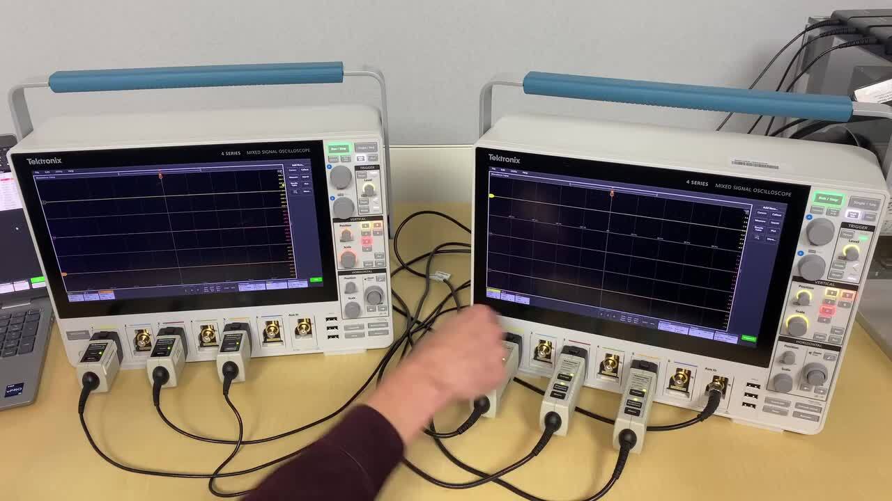 Synchronizing Two Scopes to Measure a Motor Drive_en