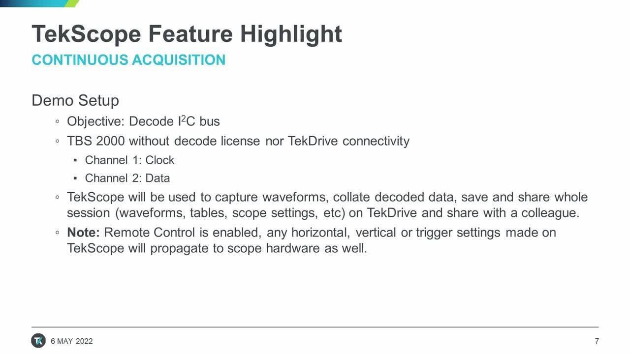 TekScope what's new | Tektronix