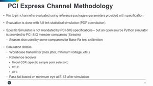 Understanding Differences between PCI Express 4050 and IEEE High Speed Electrical Specifications