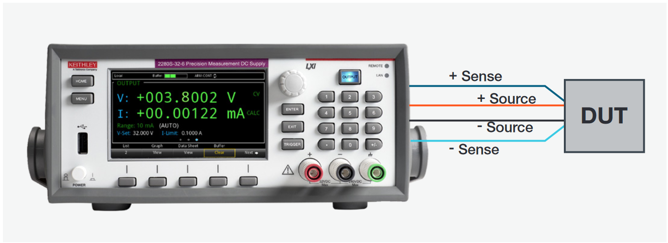 Series 2280S using rear output connector with remote sensing