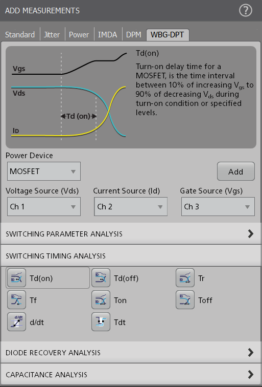 Double Pulse Testing Power Semiconductor Devices with Oscilloscope 