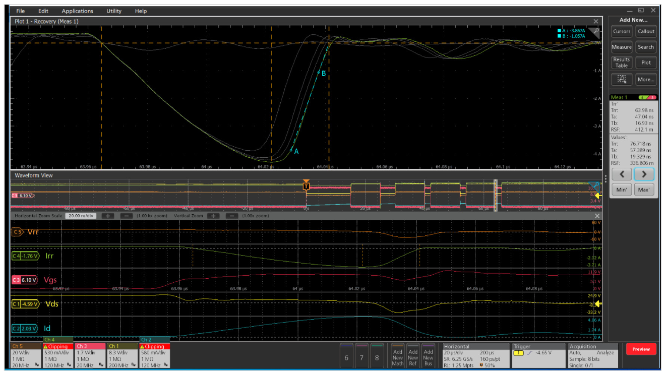 Double Pulse Testing Power Semiconductor Devices with Oscilloscope 