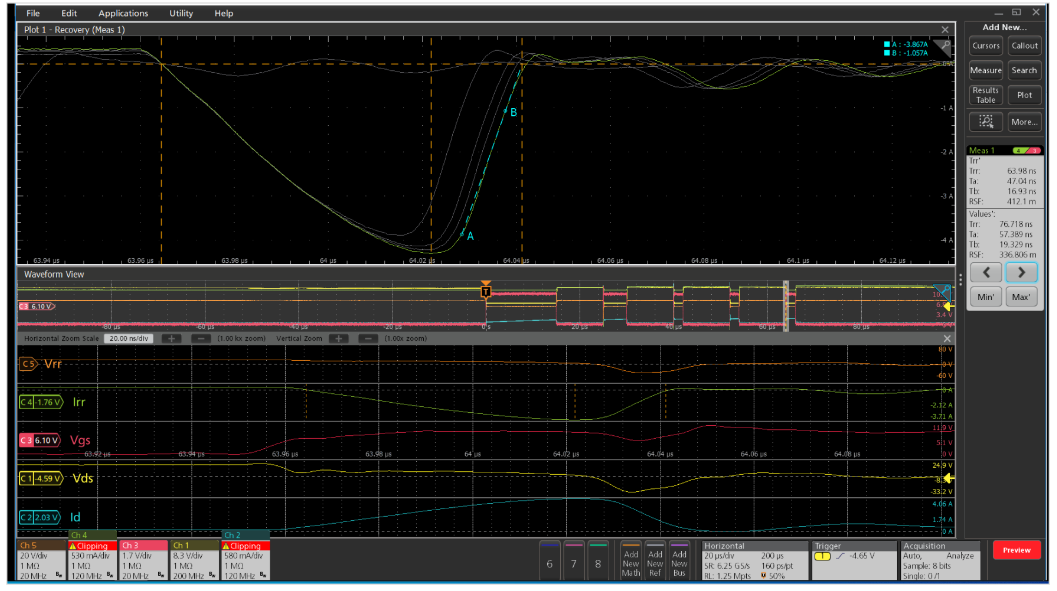 double pulse test tektronix afg31000 arbitrary function generator ...