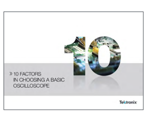 12 things to consider when choosing an oscilloscope