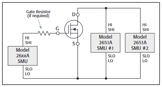 Testing to 100A by Combining Keithley Model 2651A High Power ...