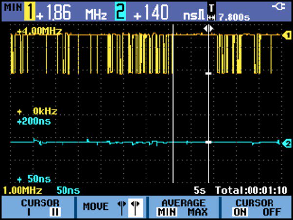 Portable Oscilloscope TEKTRONIX T201 Oscilloscopio digitale portatile LCD