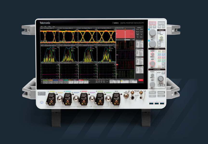 Image of Tektronix 8-Channel 25 GHz Oscilloscope